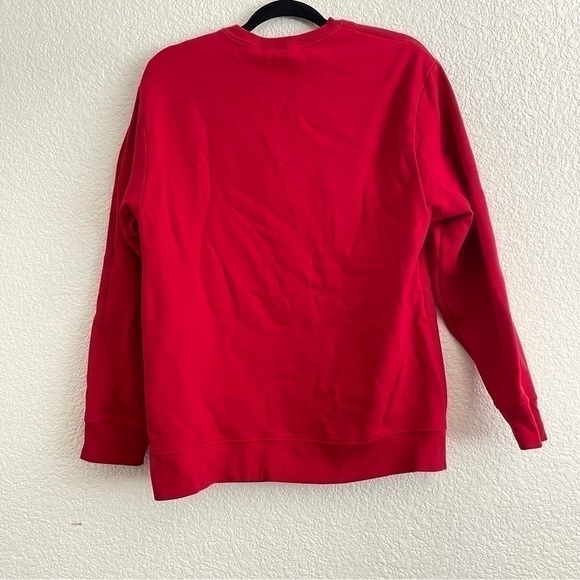 Ugly Christmas Sweater Cats Red with Snowflake Size L - Picture 2 of 5